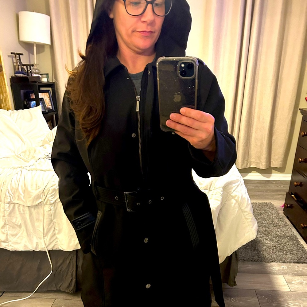 XL MICHAEL KORS Black Coat
